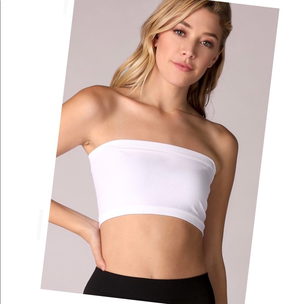 - Nikibiki Bandeau Top- White
